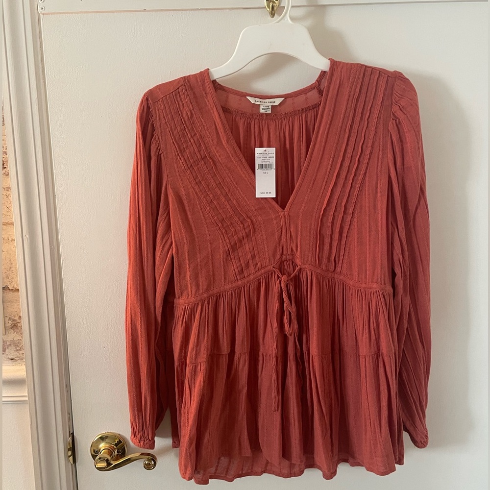 American Eagle blouse size L